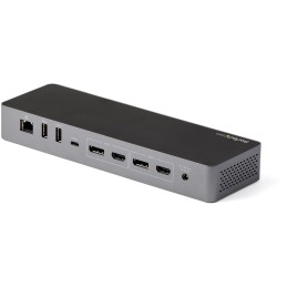 1 pcs - StarTech.com Dual Monitor 7680 x 4320 Thunderbolt 3 Docking Station with DisplayPort, HDMI - 5 x USB ports, USB A, USB C