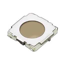 50 pcs - Orange Push Plate Tactile Switch, SPST 20 mA @ 15 V dc 0.8mm Surface Mount