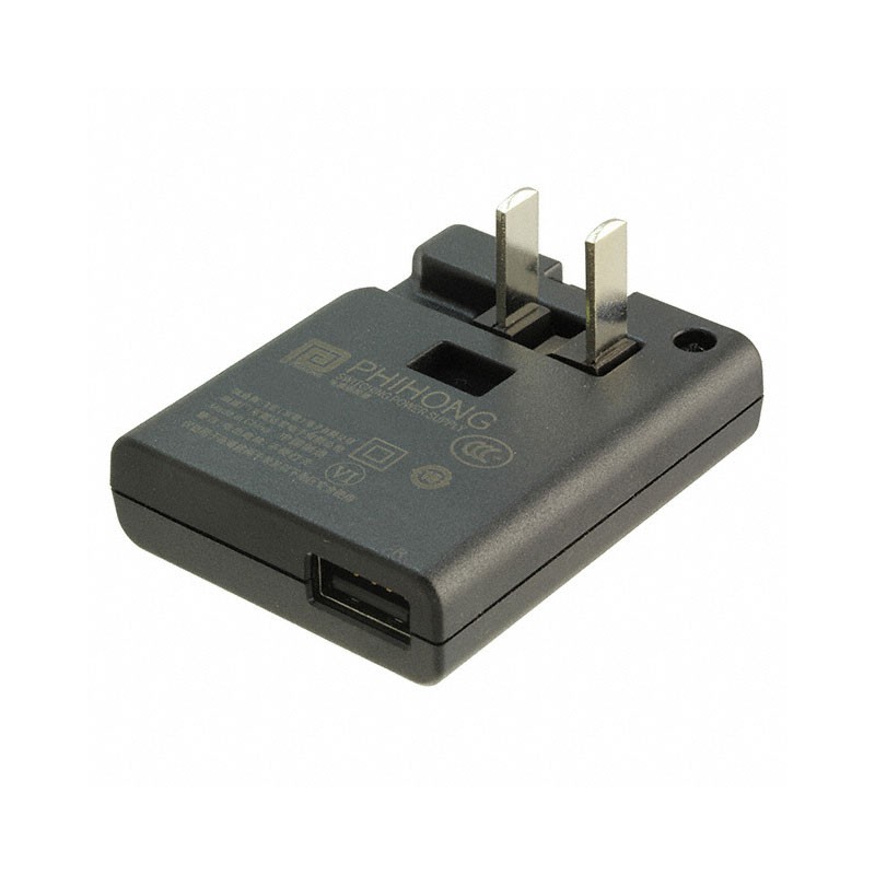 1 pcs : PSA10FC-050Q - AC/DC WALL MOUNT ADAPTER 5V 10W