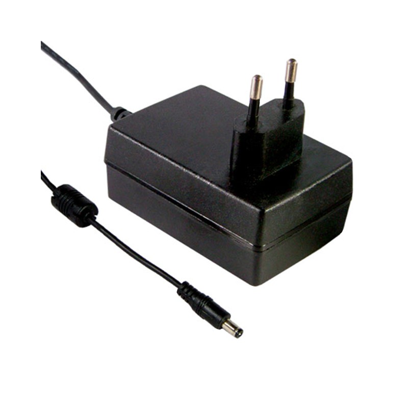 1 pcs : GSM36E18-P1J - AC/DC WALL MOUNT ADAPTER 18V 36W