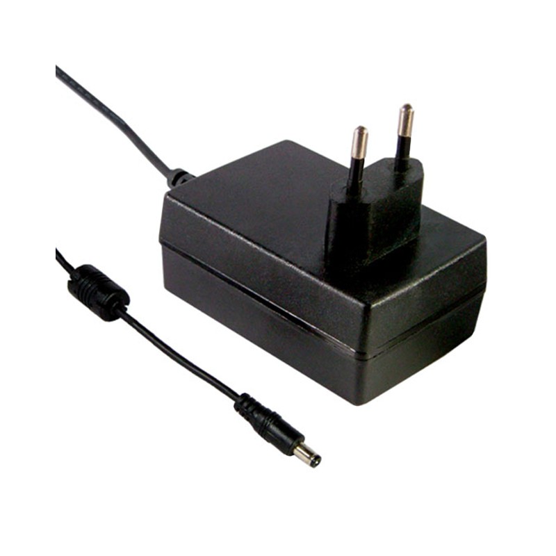 1 pcs : GST18E15-P1J - AC/DC WALL MOUNT ADAPTER 15V 18W