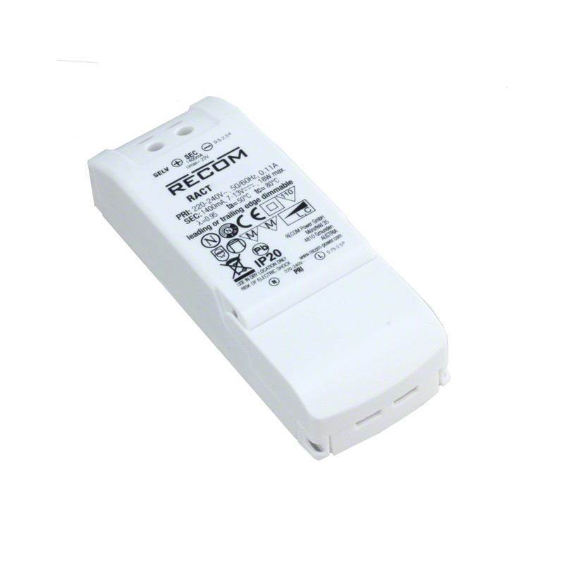 1 pcs : RACT12-300 - LED SUPPLY CC AC/DC 12W 20-40V