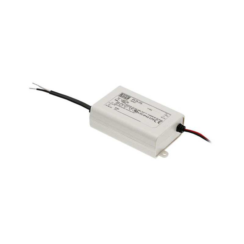 1 pcs : PLD-25-350 - LED DRVR CC AC/DC 36-58V 350MA