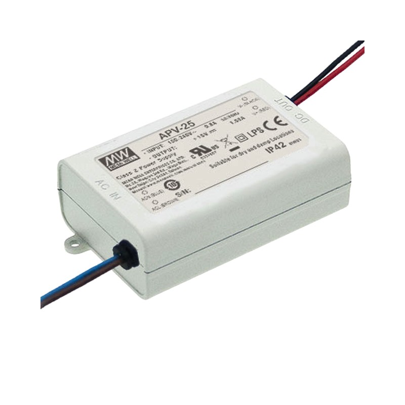 1 pcs : APV-25-5 - LED DRIVER CV AC/DC 5V 3.5A