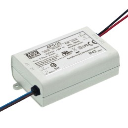 1 pcs : APC-25-1050 - LED DRIVER CC AC/DC 9-24V 1.05A