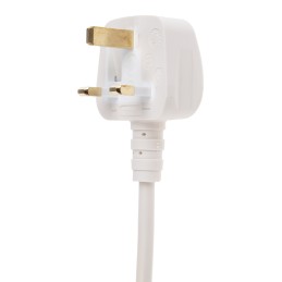 1 pcs - RS PRO IEC C13 Socket to Type G UK Plug Power Cord, 3m