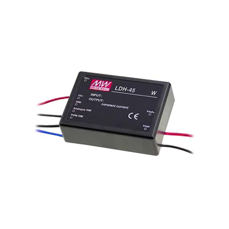 1 pcs : LDH-45A-500W - LED DRVR CC BOOST 12-86V 500MA