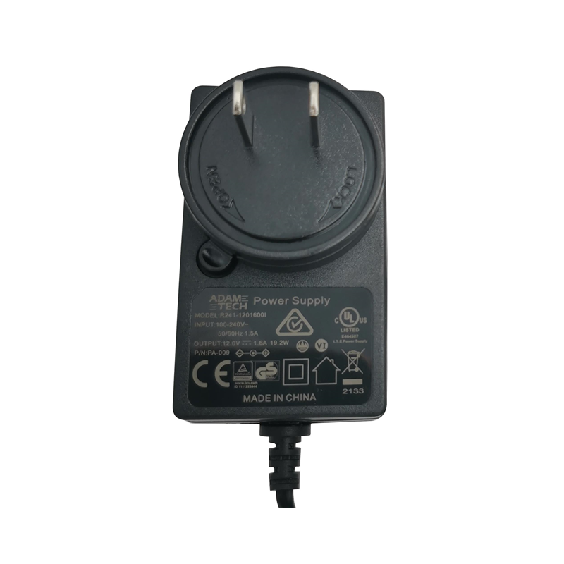 1 pcs : PA-009-1 - AC/DC WALL MOUNT ADAPTER 12V