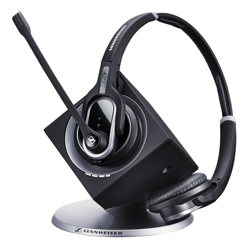 1 pcs - Sennheiser DW Pro 2 ML Black Wireless DECT On Ear Headset
