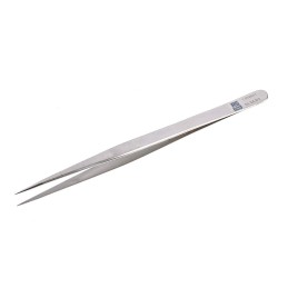 1 pcs - RS PRO 140 mm, Stainless Steel, Tweezers