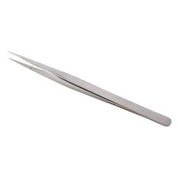 1 pcs - RS PRO 140 mm, Stainless Steel, Tweezers