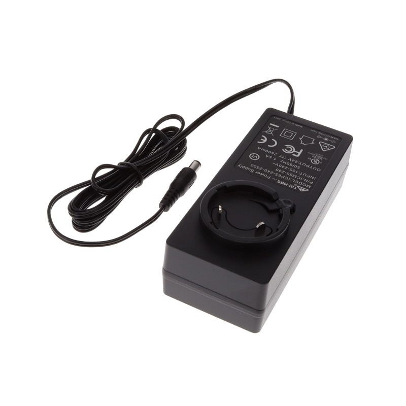 1 pcs : ICM60-240 - AC/DC WALL MOUNT ADAPTER 24V 60W