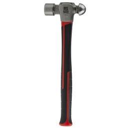 1 pcs - RS PRO Carbon Steel Ball-Pein Hammer with Fibreglass Handle, 680g