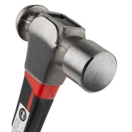1 pcs - RS PRO Carbon Steel Ball-Pein Hammer with Fibreglass Handle, 680g