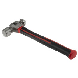 1 pcs - RS PRO Carbon Steel Ball-Pein Hammer with Fibreglass Handle, 680g