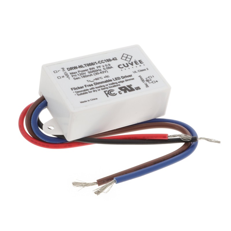 1 pcs : DRW-NLT008/1-CC180-42 - RECTANGULAR, 120VAC, 8W, 180MA,