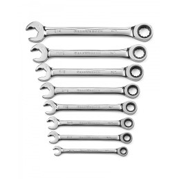 1 pcs - GearWrench 8-Piece Spanner Set, 5/16 - 3/4 in
