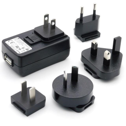 1 pcs : 6A-104WP5B-052 - AC/DC WALL MOUNT ADAPTER 5V 10W