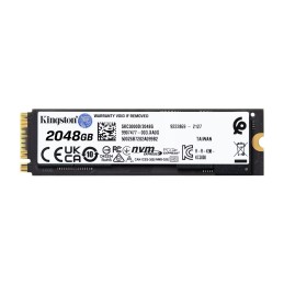 1 pcs - Kingston KC3000 M.2 (2280) 2.048 TB Internal SSD Drive