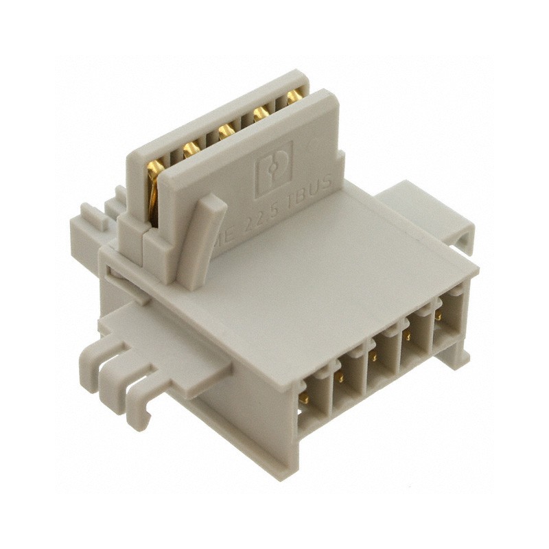 1 pcs : 2713722 - DIN RAIL CONNECTOR 5 POS 3.81MM