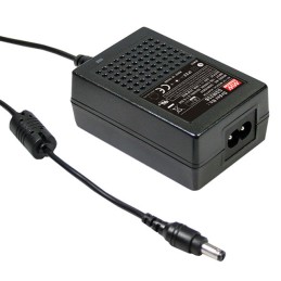 1 pcs : GSM25B05-P1J - AC/DC DESKTOP ADAPTER 5V 20W