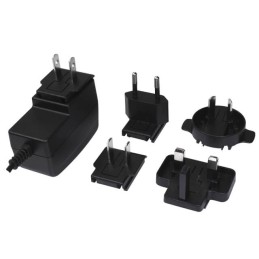 1 pcs : SMI12-9-VB-CUB - AC/DC WALL MOUNT ADAPTER 9V 12W