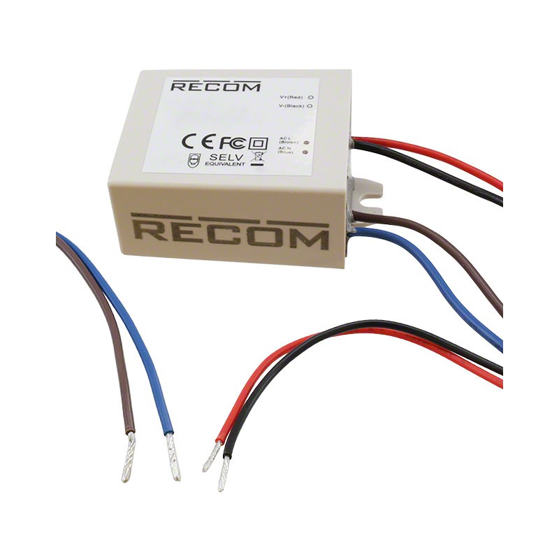 1 pcs : RACD07-250 - LED DRIVER CC AC/DC 14-28V 250MA