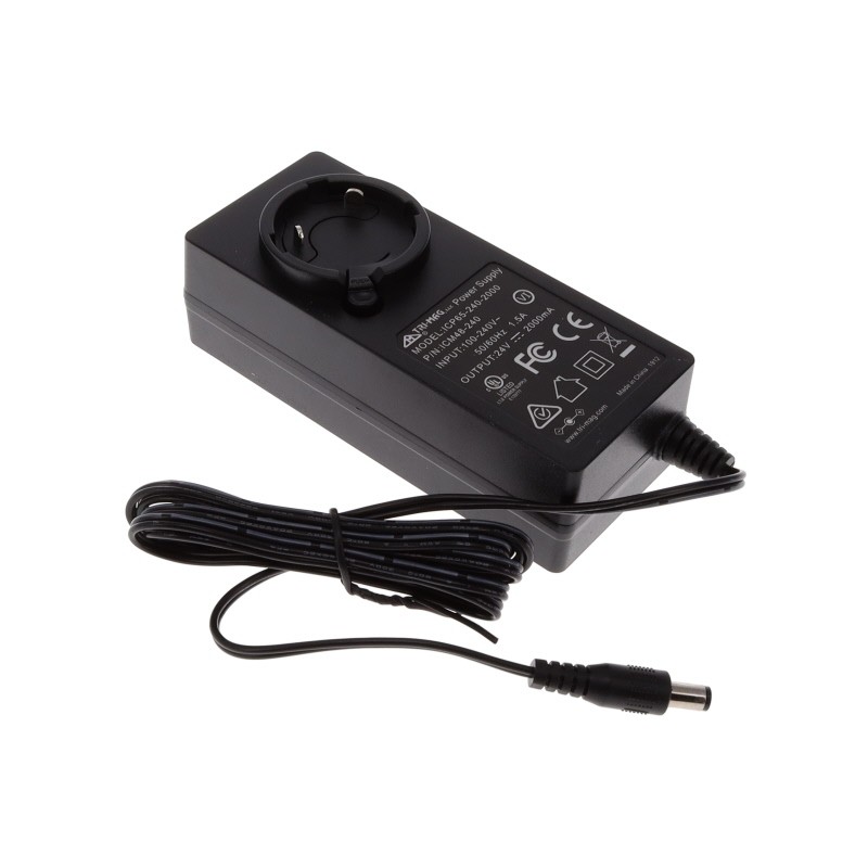 1 pcs : ICM48-240 - AC/DC WALL MOUNT ADAPTER 24V 48W