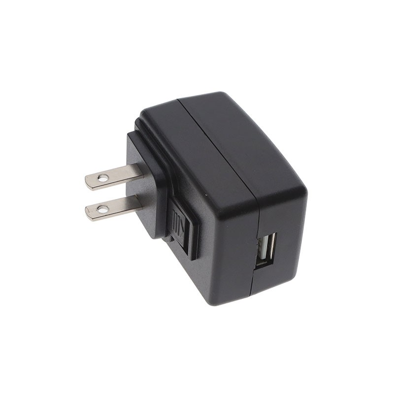 1 pcs : PEAMW6I-10-USB - AC/DC WALL MOUNT ADAPTER 5V 6W