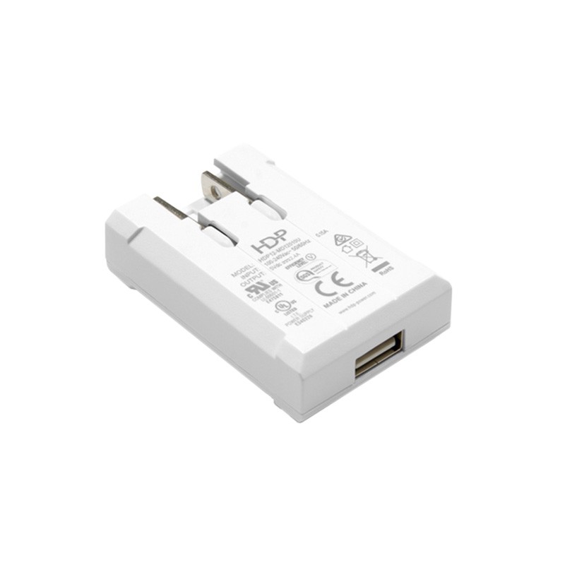 1 pcs : HDP12-MD-WUSB-4 - AC/DC WALL MOUNT ADAPTER 5V 12W