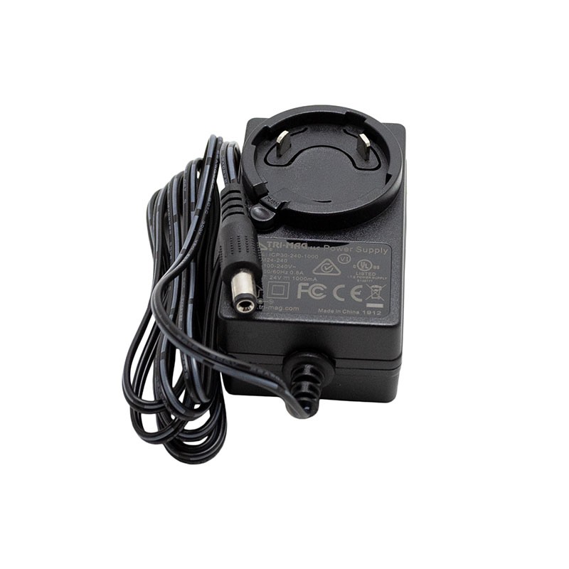 1 pcs : ICM24-240 - AC/DC WALL MOUNT ADAPTER 24V 24W