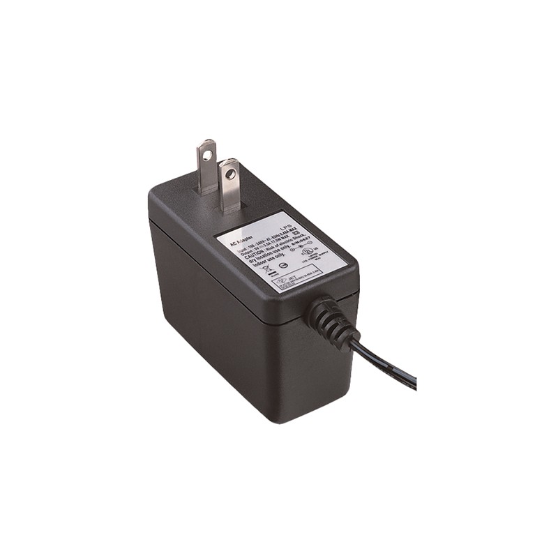 1 pcs : QAWA-18-12-US01 - AC/DC WALL MOUNT ADAPTER 12V 19W