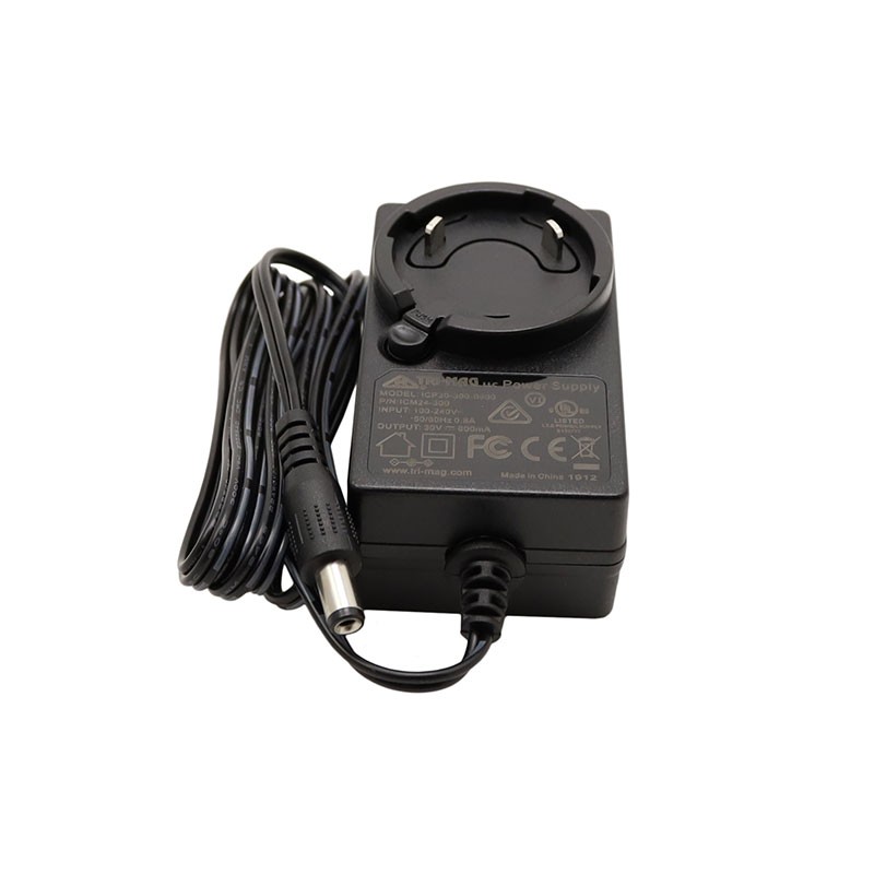 1 pcs : ICM24-300 - AC/DC WALL MOUNT ADAPTER 30V 24W