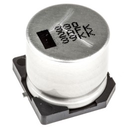 1 pcs - Panasonic 330μF Aluminium Electrolytic Capacitor 100V dc, Surface Mount - EEVFK2A331M