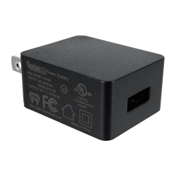 1 pcs : QFWC-10-05 - AC/DC WALL MOUNT ADAPTER 5V 10W