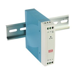 1 pcs : MDR-10-24 - AC/DC DIN RAIL SUPPLY 24V 10W