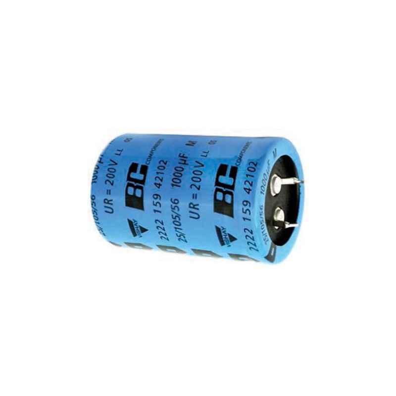1 pcs - Vishay 1000μF Aluminium Electrolytic Capacitor 315V dc, Snap-In - MAL215990125E3