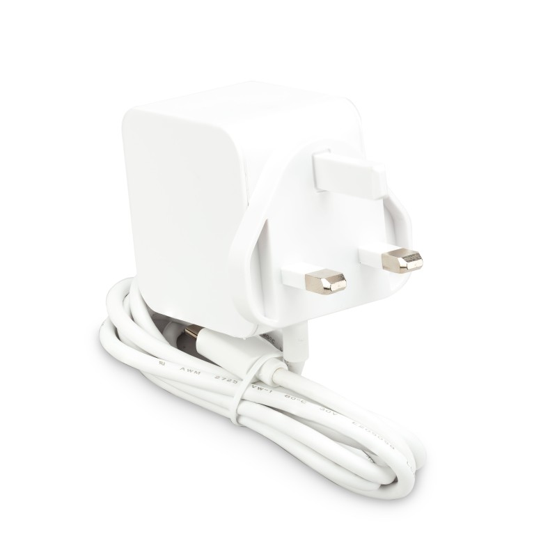1 pcs : SC1149 - 27W USB-C PSU UK, WHITE