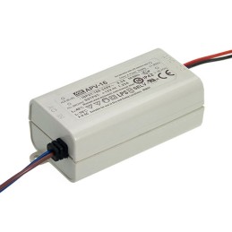 1 pcs : APV-16-12 - LED DRIVER CV AC/DC 12V 1.25A