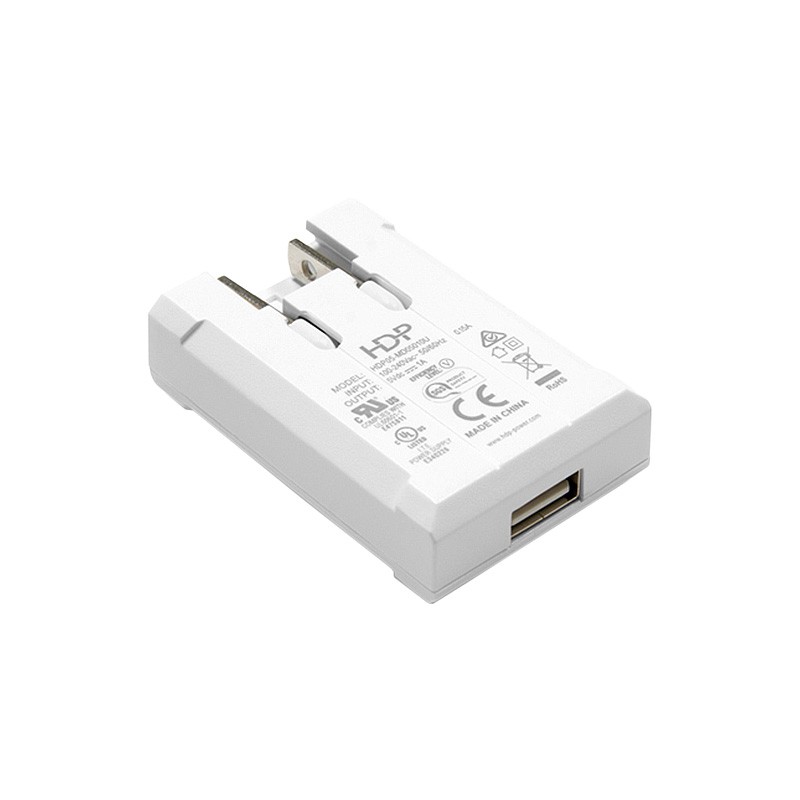1 pcs : HDP05-MD-WUSB-4 - AC/DC WALL MOUNT ADAPTER 5V 5W