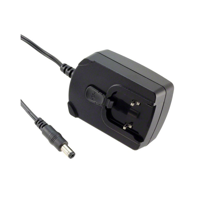 1 pcs : PSAC12R-050 - AC/DC WALL MOUNT ADAPTER 5V 12W