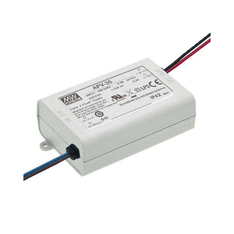 1 pcs : APV-35-24 - LED DRIVER CV AC/DC 24V 1.5A