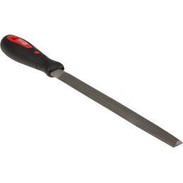 1 pcs - RS PRO 200mm, Second Cut, Half Round Engineers File With Soft-Grip Handle