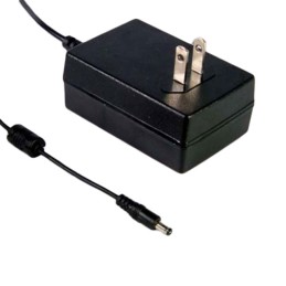1 pcs : GST36U12-P1M - AC/DC WALL MOUNT ADAPTER 12V 36W