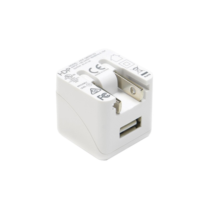 1 pcs : HDP-QB-WUSB-B - AC/DC WALL MOUNT ADAPTER 5V 5W