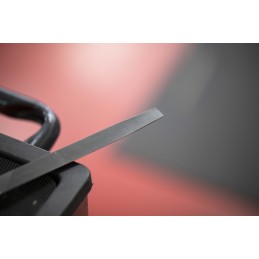 1 pcs - RS PRO 200mm, Second Cut, Half Round Engineers File With Soft-Grip Handle