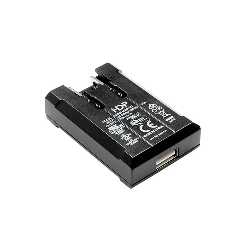 1 pcs : HDP05-MD-BUSB-4 - AC/DC WALL MOUNT ADAPTER 5V 5W