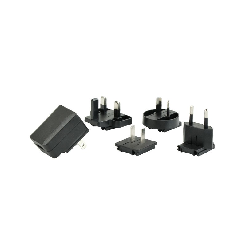 1 pcs : SMI5-5-V-I38 - AC/DC WALL MOUNT ADAPTER 5V 5W