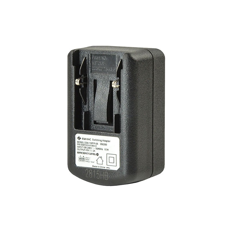 1 pcs : SMI10-5-K-I38 - AC/DC WALL MOUNT ADAPTER 5V 10W