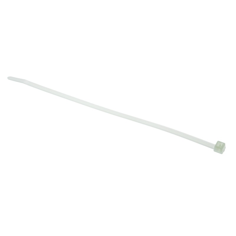 1 Bag of 100 - HellermannTyton Cable Tie, Inside Serrated, 210mm x 4.7 mm, Natural Polyamide 6.6 (PA66), Pk-100